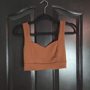 Mable Latrice Sweetheart Crop Top